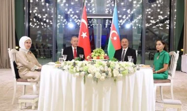 Əliyev və Ərdoğan “Gülüstan” sarayında görüşdülər FOTO