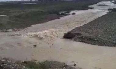 Biləsuvar rayonunda İrandan gələn selin qarşısı alınıb