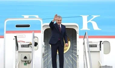Özbəkistan Prezidenti Şavkat Mirziyoyev İrana gedib