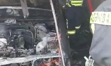 Zabrat qəsəbəsində qarajda partlayış baş verib