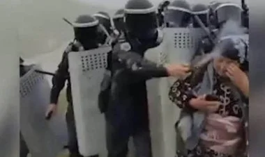 "Polis emosiyaya qapılaraq qadına qarşı ciddi qəbahət edib"