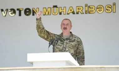 İlham Əliyev Şuşa ilə bağlı paylaşım edib