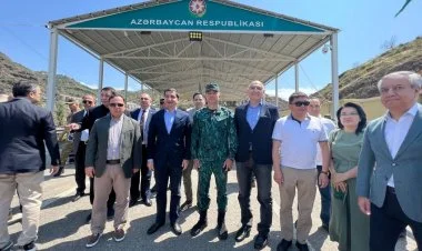 Xarici diplomatların Laçın şəhərinə səfəri başlayıb