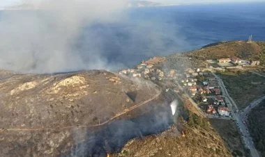 Türkiyədə baş verən yanğın 25 hektar əraziyə ziyan vurub