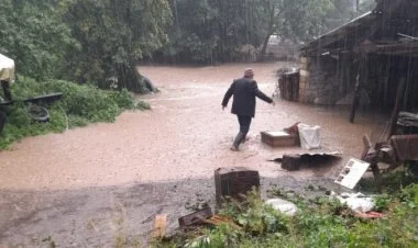 Daşkəsənə sel gəlib, bəzi kəndlərə ziyan dəyib