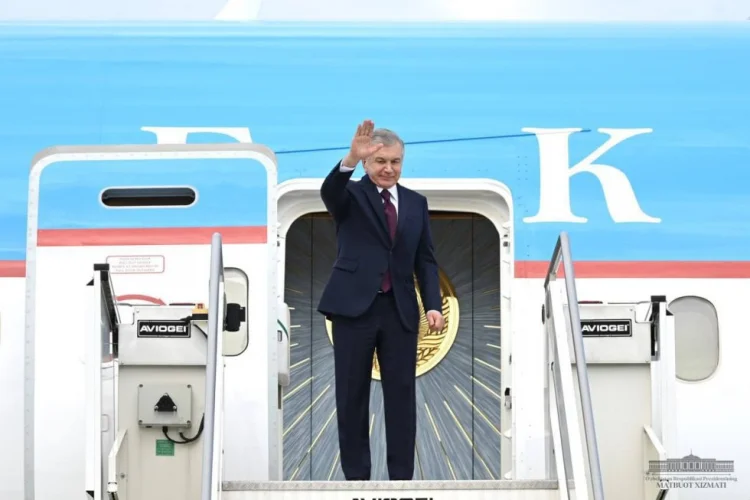 Özbəkistan Prezidenti Şavkat Mirziyoyev İrana gedib