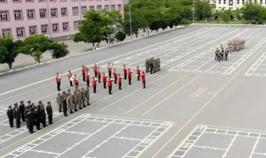 Əlahiddə Ümumqoşun Orduda buraxılış mərasimi VİDEO