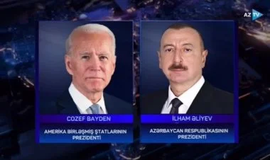 İlham Əliyev Cozef Baydeni təbrik edib