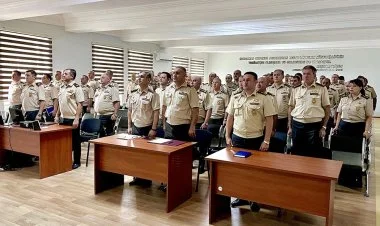 Ordunun Tibb İdarəsində təlim toplanışı