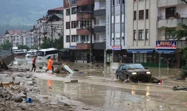 Türkiyənin Düzcə və Zonquldak bölgələrində daşqın baş verib