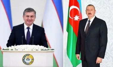 İlham Əliyev Şavkat Mirziyoyevi təbrik edib