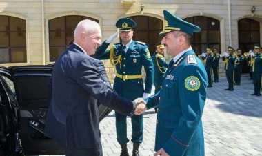 Yoav Qallant DSX rəisi Elçin Quliyevlə görüşüb