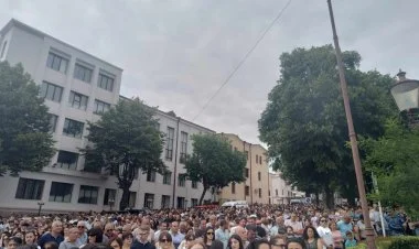 Separatçıılar Xankəndidə yürüş təşkil edib FOTO