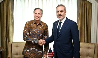 Hakan Fidan Blinkenlə görüşdü