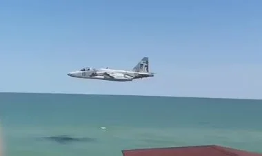 Rusiyada Su-25 hərbi təyyarəsi qəzaya uğrayıb