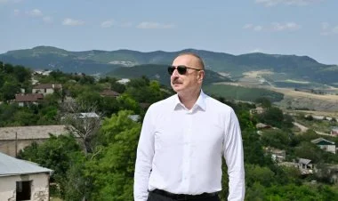İlham Əliyev Xocalıya səfər etdi