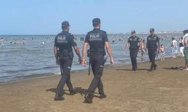 Çimərliklərə əlavə polislər cəlb olunub