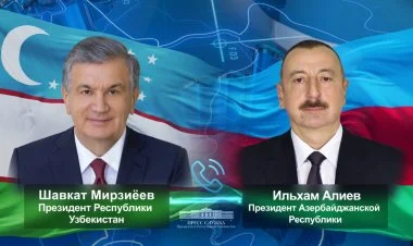 Prezident İlham Əliyev Şavkat Mirziyoyevə zəng edib