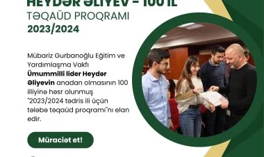 Mübariz Mənsimov yenə 100 azərbaycanlı tələbəyə təqaüd verir