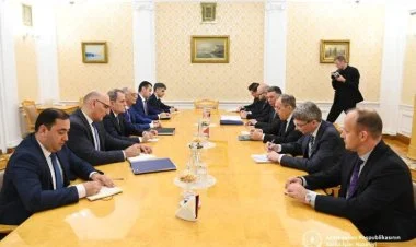 Lavrov və Bayramov Moskvada ikitərəfli görüş keçirib FOTO