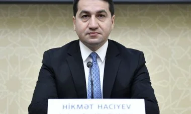 Hikmət Hacıyev Ermənistan parlamentinin sədrinə cavab verib