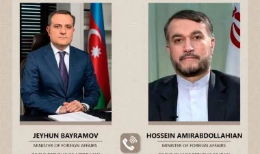 Ceyhun Bayramov Abdullahianla danışıqlar apardı