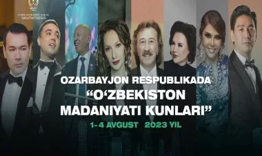 Azərbaycanda Özbəkistan mədəniyyəti günləri keçiriləcək