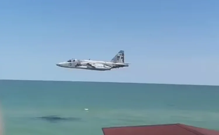 Rusiyada Su-25 hərbi təyyarəsi qəzaya uğrayıb