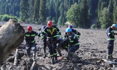 Gürcüstanda torpaq sürüşməsində ölənlərin sayı 12-yə çatıb