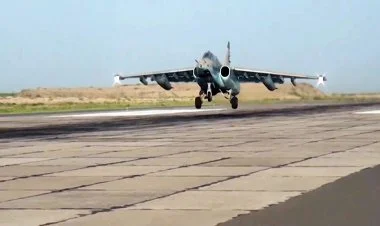 Ordumuz "Su-25" təyyarələrini havaya qaldırdı VİDEO
