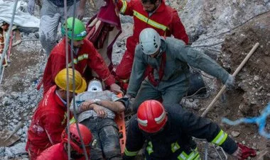 İranda 5 bina uçub, dağıntılar altında qalanlar var