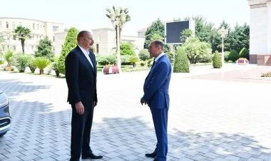 İlham Əliyev Bərdə rayonuna səfər edib YENİLƏNİR