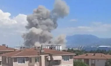Türkiyə limanlarından birində partlayıış baş verib