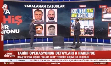 Türkiyə MİT-in əldə etdiyi cəsus arxivindən maraqlı faktlar