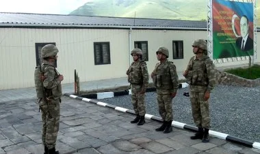 Azad edilmiş ərazilərdə döyüş fəaliyyəti yüksək səviyyədədir