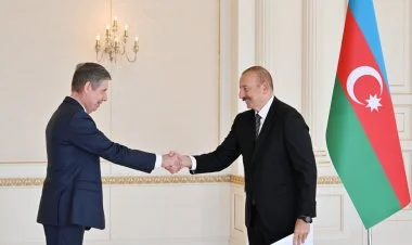Prezident Rusiyanın yeni səfirinin etimadnaməsini qəbul etdi