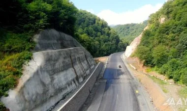 Toğanalı-Kəlbəcər-İstisu yolu və 5 tunelin inşası davam edir