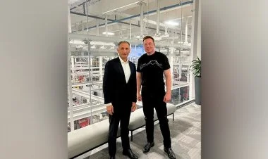 Rəşad Nəbiyev İlon Maskla görüşdü