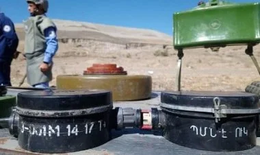 Ermənistan Rusiyanı minalarla təmin edir