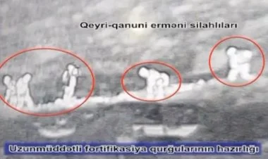 Erməni silahlı dəstələri Xocavənddə istehkam qurmağa çalışır