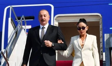 İlham Əliyev Macarıstanda işgüzar səfərdədir FOTO