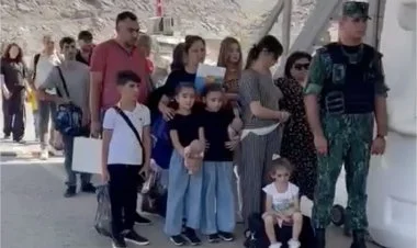 Rusiya pasportlu ermənilər Qarabağı tərk edir