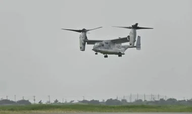 Avstraliyada ABŞ-a məxsus hərbi helikopter qəzaya uğrayıb
