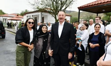 82 yaşlı Qəribə nənə 30 ildən sonra Laçında VİDEO