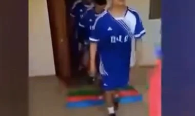 Bayrağımızı təhqir edən ermənilər Laçında saxlanıldı