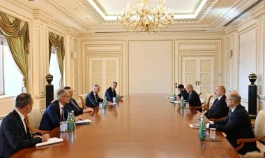 Prezident Fransanın Total Energies-in direktorunu qəbul etdi