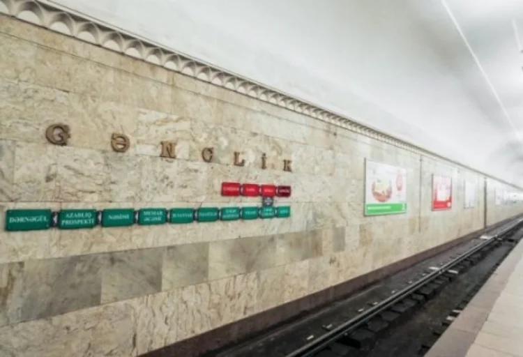 “Gənclik” metro stansiyasının iş rejiminə dəyişiklik
