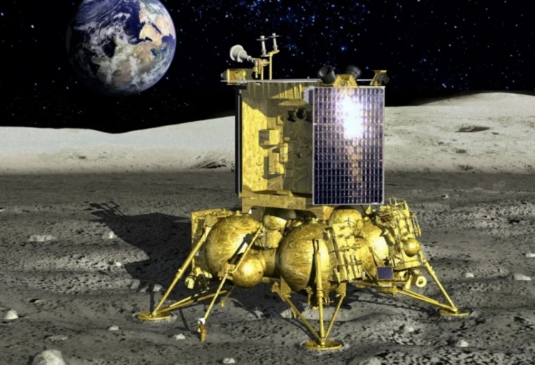 “Luna-25” stansiyası Ayda çəkilmiş ilk fotonu yayımlayıb