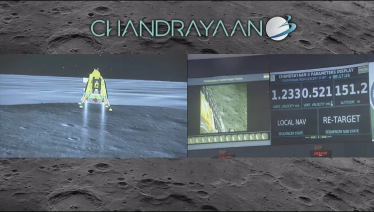 Hindistanın “Çandrayaan-3” aparatı Ayın səthinə uğurla enib