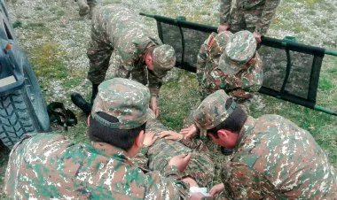 İki erməni hərbçi məhv edildi, biri yaralandı